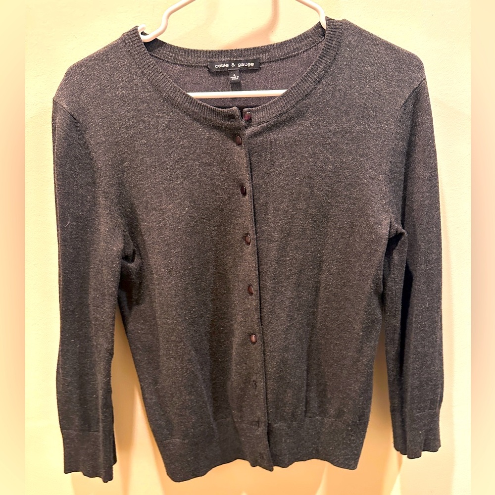 Cute Gray Cardigan (Never Worn!)